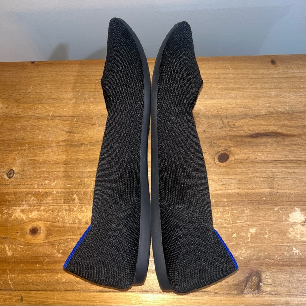 Rothy's Black Womens The Point slip on flats size 8.5 - Picture 6 of 8